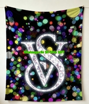 Victoria's Secret Flannel Throw Blanket VS Soft Sofa Blanket V232